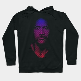 Dwayne Johnson Halftone style Hoodie